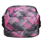 Aqsa ASB47S Designer School Bag (Grey Pink Print)